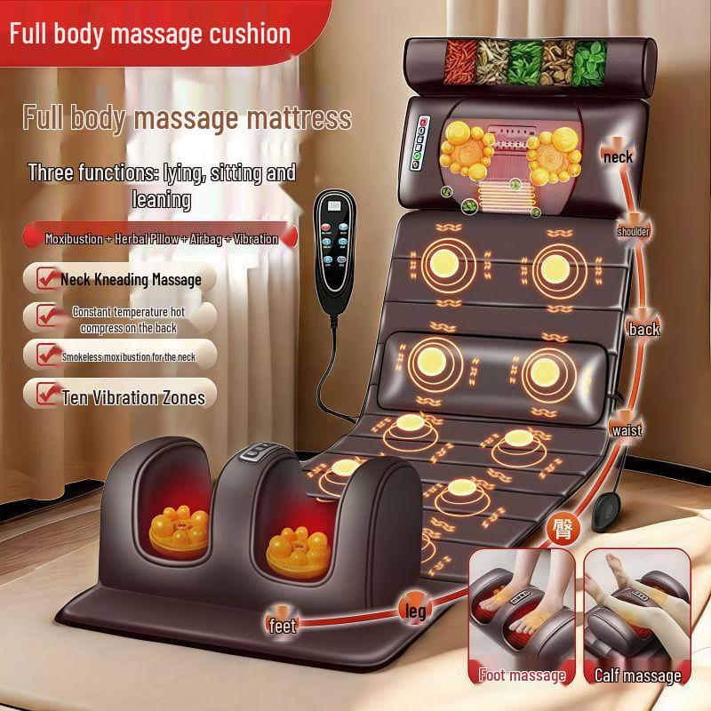 Cervical Spine and Full Body Massager with Automatic Kneading