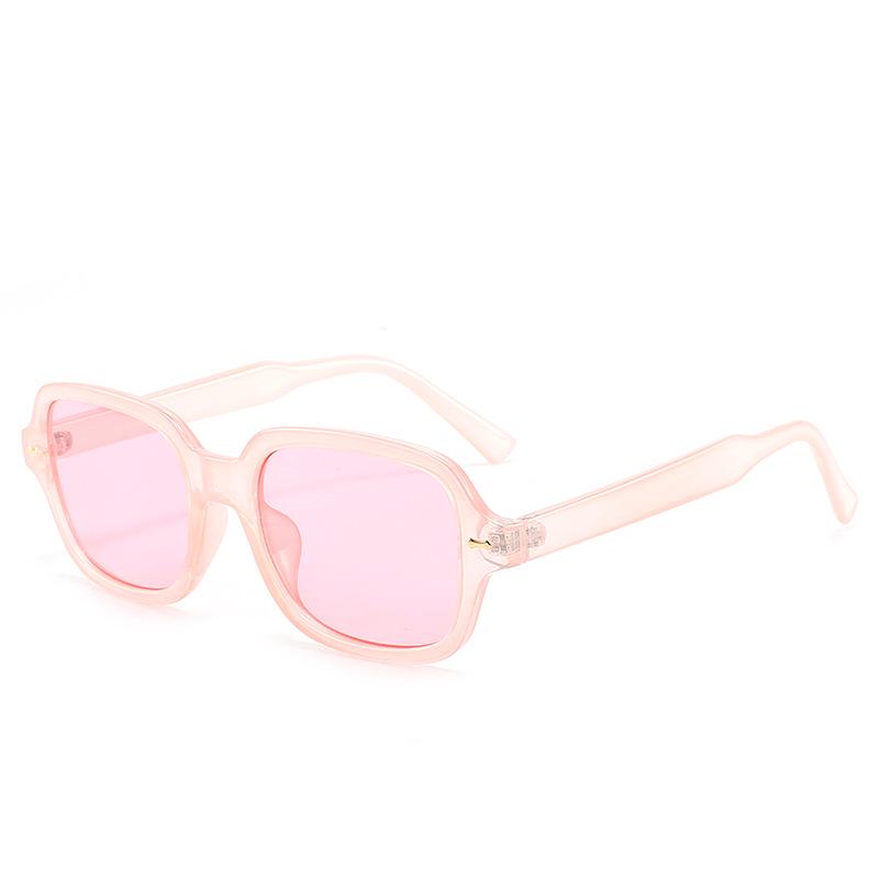 Trendy Unisex Small Square Frame Rice Nail Sunglasses - Fashionable Design 22160