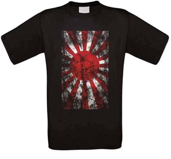 Japonsko Kyokujitsuki Tokio Nippon Tričko Všechny Velikosti Nové