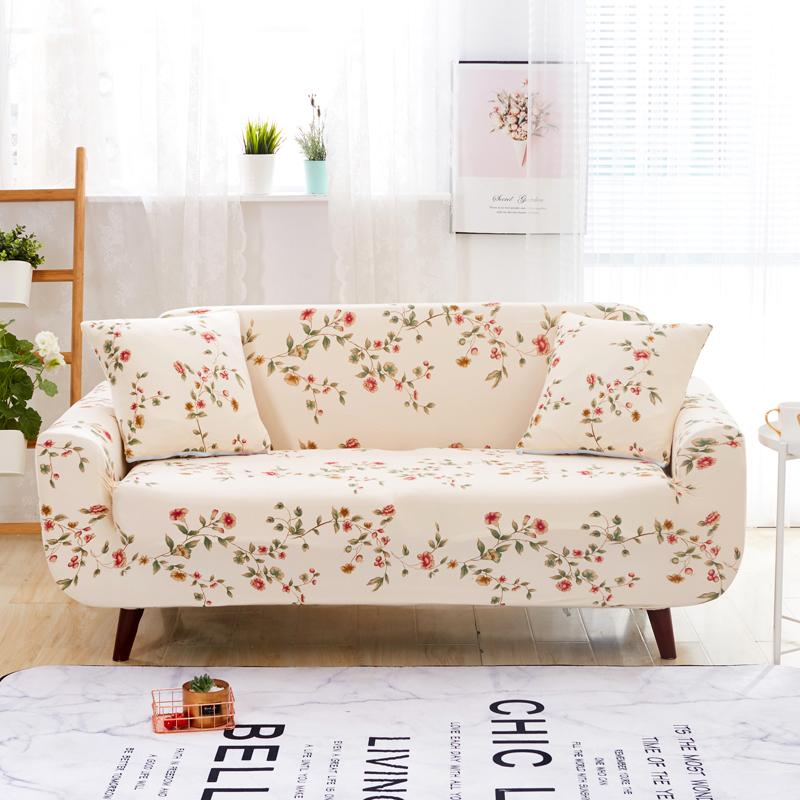 Elastic Sofa Slipcover Stretch Couch Cover Tight Wrap Sofa Covers For Living Room Sectional Furniture Armchairs 1/2/3/4-seater