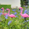 3PCS Solar Flamingo Ground Lamp Outdoor Patio Garden Decoration Led Simulation Decoration Lights