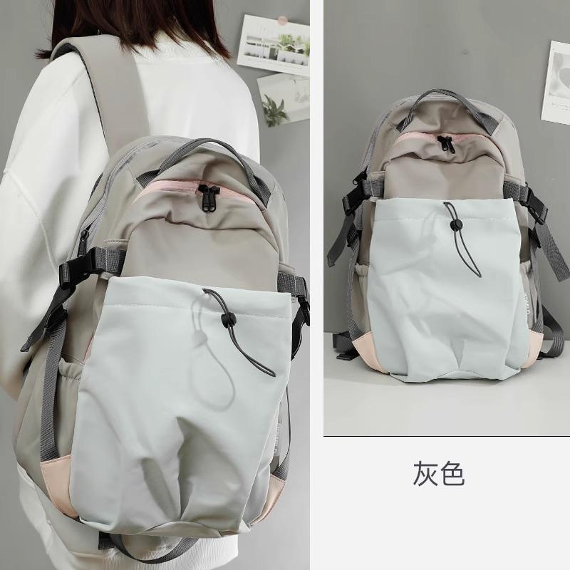 Backpack Women's Light Outdoor Hiking Mountaineering Bag Sports Anti-splashing College Student School Bag