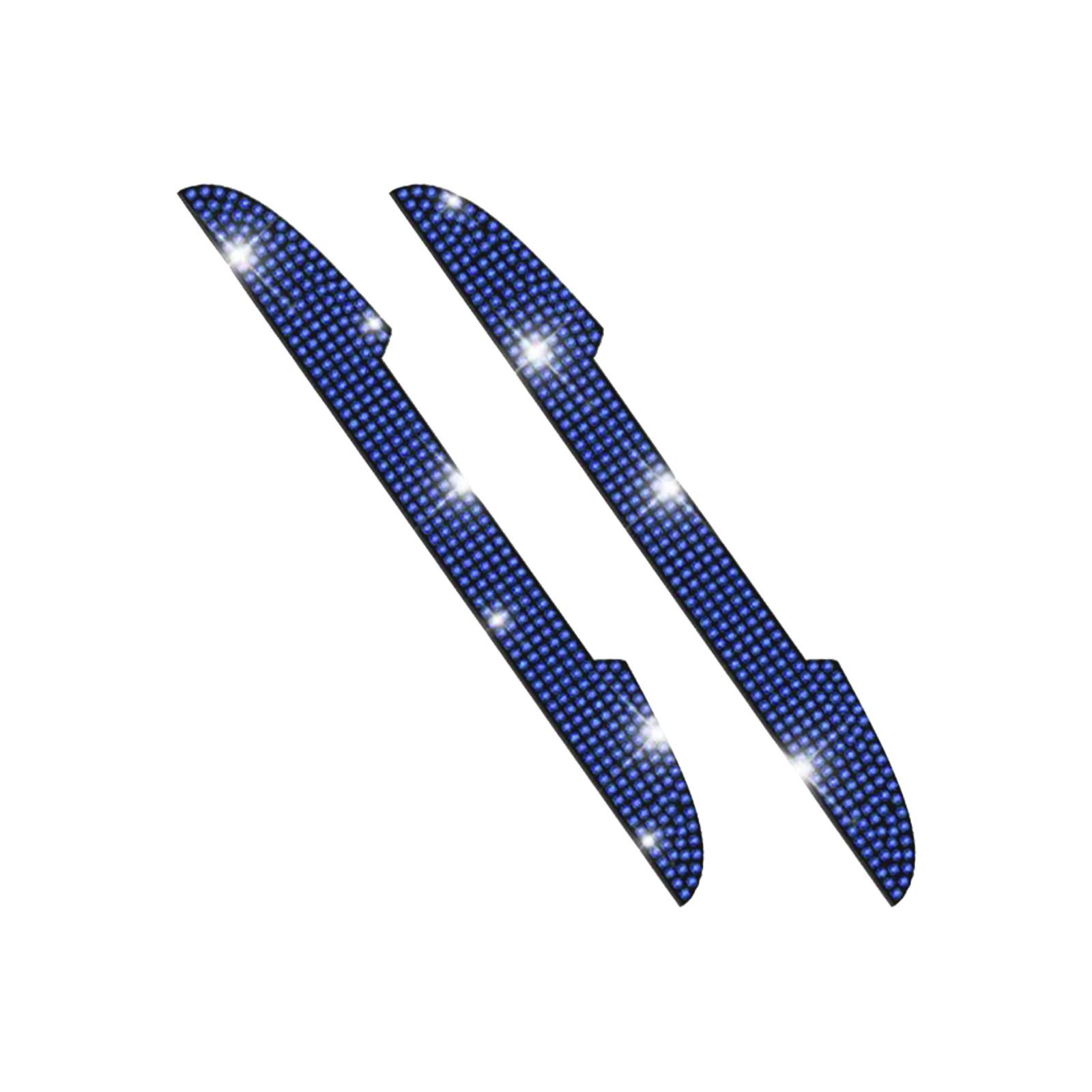 

Car Rearview Mirror -scratch -collision Stickers Decorative Diamond Stickers One Size синий