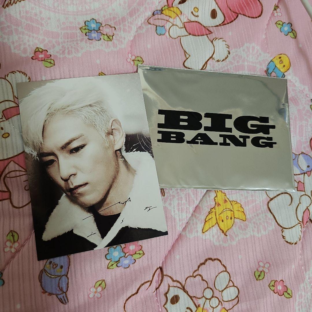 

[USED] BIGBANG T.O.P autographed trading card