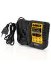 DeWalt 20 Volt / 6.0 Ah Battery Kit  (Consisting of 2 X Batteries 1 X System Quick Charger, with Charge Status Indicator, Suitable for All 20 Volt XR