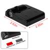 AANW1 2 Stück Auto Universell Drahtlos LED Projektionslampe Licht Für Kia picanto sportage cerato rio ceed soul Zubehör