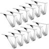 6pcs Heavy Duty Picnic Table Clips Stainless Steel Table Cloth Cover Clamps Table Cloth Holders for Restaurant Picnic Home
