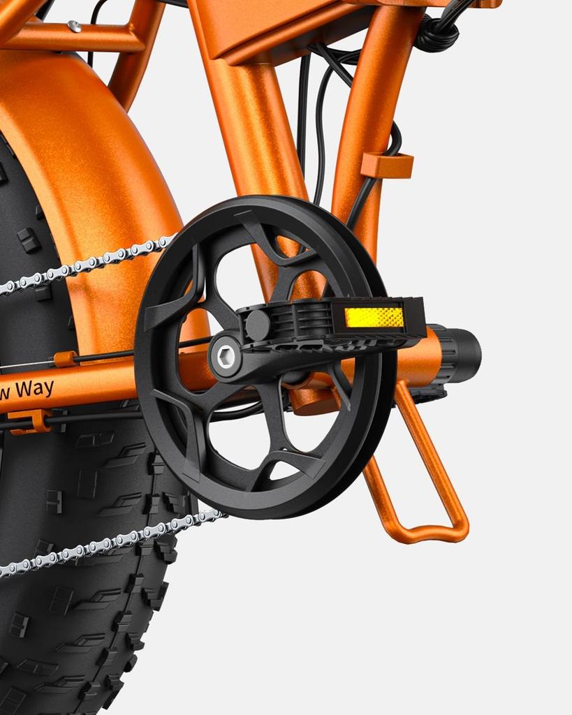 ENGWE EP-2 Boost 20'' Elektrofahrrad für Erwachsene, 250W Leistung, 13Ah Akku, faltbar, max. 25 km/h.Braun