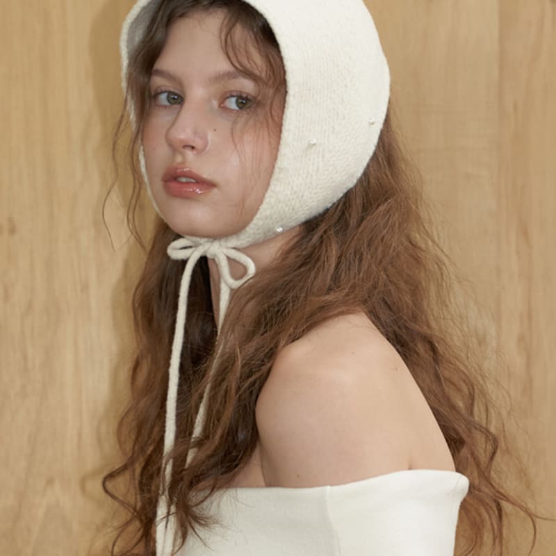 

KINDABABY cozy pearl ear muffler - cream CREAM