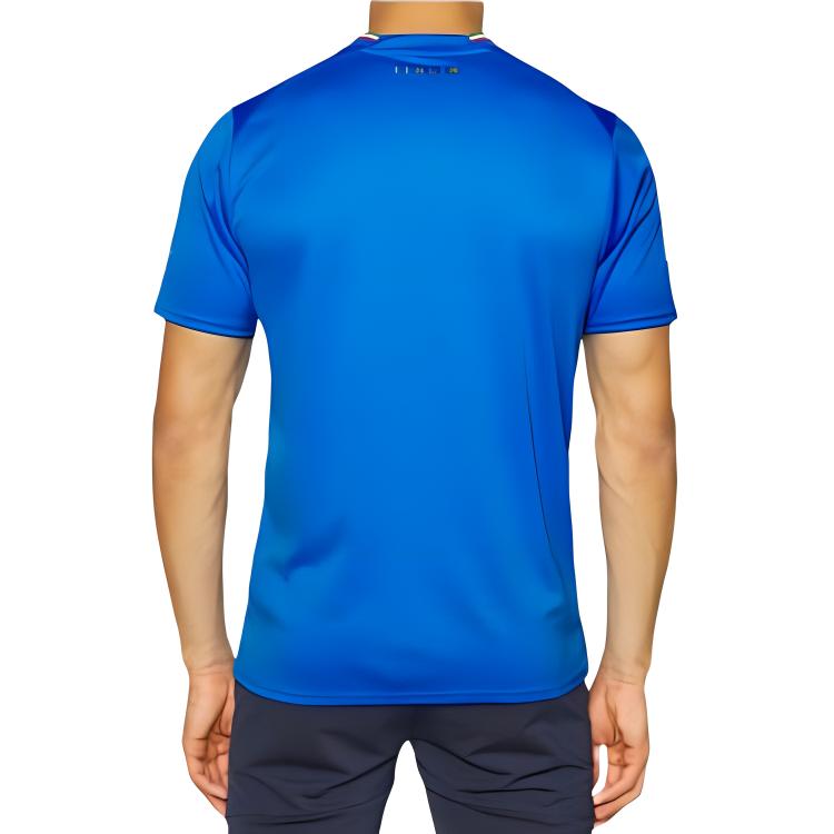 Puma T Shirts Men's Dark Blue Crew Neck Moderate Straight Fit 765643-01
