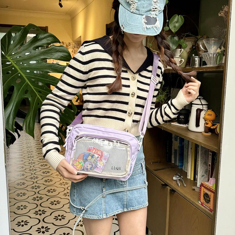 Japanese shoulder bag new pain bag high value small square bag trendy fashion women's bag personalized shoulder bag messenger bag