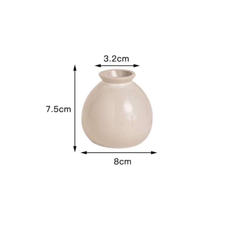 Ins Style Decorative Ornament Office Desktop Home Room Decoration Bedroom Living Room TV Cabinet Small Vase