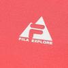 FILA Explorer Solid Color Pullover Short Sleeve Regular T-Shirt Women Tops A11W627103F-PK