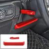 Abdeckung Zierleiste Höhenverstellung Lenkrad für Jeep Wrangler JL & JT 2018+ Rot