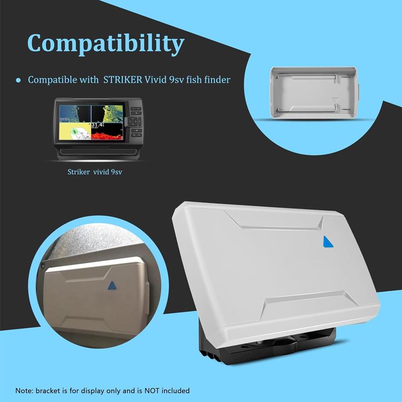 Waterproof Marine Screen Protection ,010-13132-00 Protective Cover for Garmin Striker Vivid 9sv Fish Finder (9 Series)