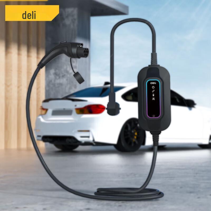Deli DL893015 Portable EV Charger CN plug (adapter included)