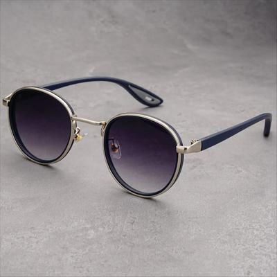 Retro Designer Outdoor Sunglasses for Men Round Fashion Plastic Quality Sun Glasses Man Outdoor UV400 Protection Glasses Woman