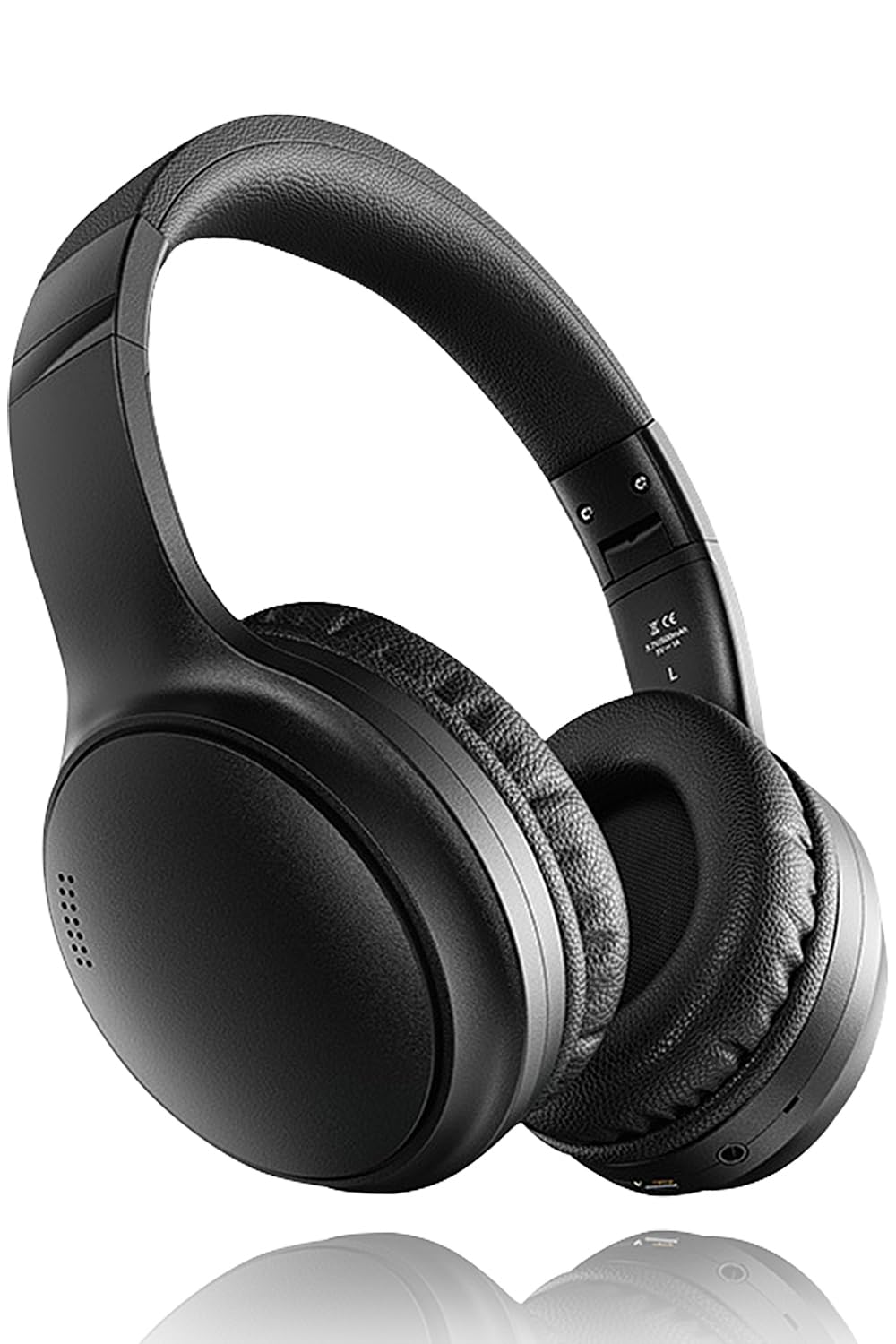 

LRockSong Bluetooth Wireless Headphones HiFi Bluetooth ANC Noise Reduction Headset 40mm HD HiFi Stereo Deep Bass No Latency Lightweight Foldable Mic чорний