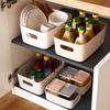 Storage Box, Desktop Storage Box, Household Cosmetics Storage Box, Bathroom Kitchen Dormitory Miscellaneous Snacks Storage Basket