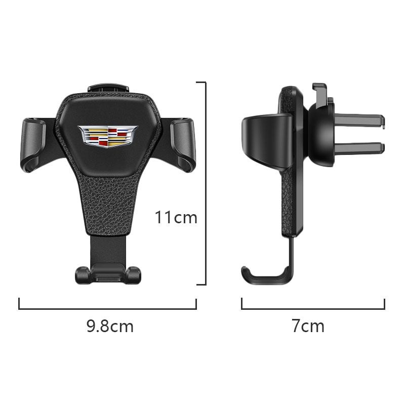 Gravitační držák telefonu do interiéru auta do mřížky ventilace GPS stojánek příslušenství pro Cadillac Escalade BLS STS GT4 XTS ELR XT4 CTS SRX ATS XT5