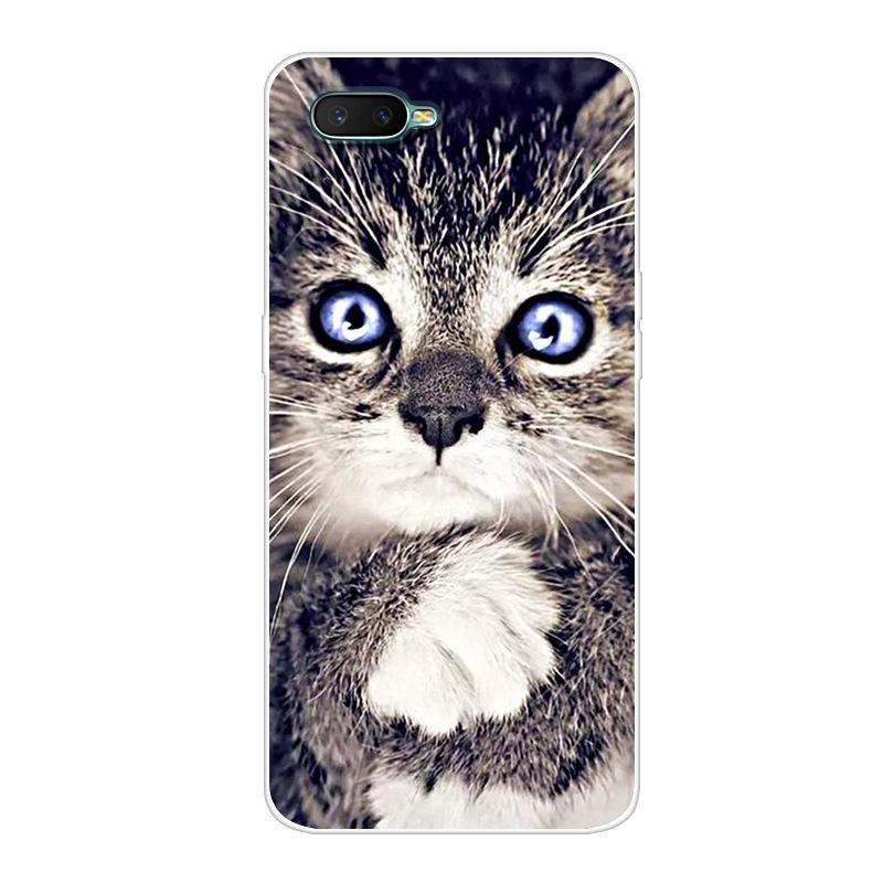 Pro OPPO RX17 Neo Pouzdro Kryt na telefon Měkký silikonový Tištěný zadní kryt Coque Pro OPPO RX17 Neo CPH1893 RX 17 Neo Kryt RX17Neo Capa