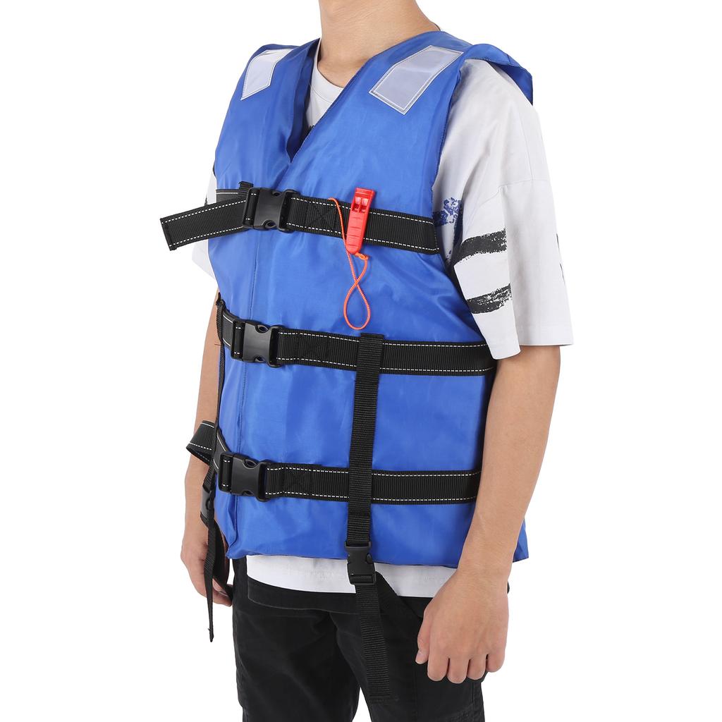 Life Vest for Adult Oxford Fabric Polyethylene Foam Life Vest for Fishing Boating