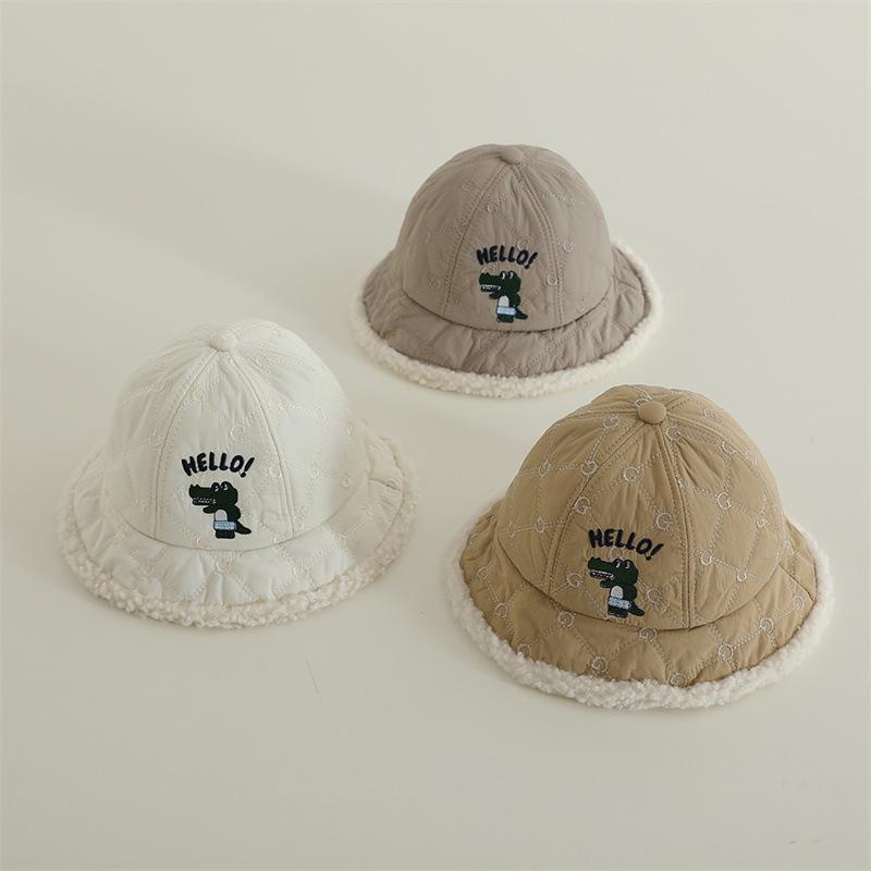 Baby Fisherman Hat In Autumn and Winter Cute and Super Cute Ear Protection Basin Hat for Infants and Toddlers  Baby Travel, Warm Boy Hat Trendy