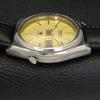 AUTOMATIC VINTAGE SEIKO 5 JAPAN MENS GOLDEN COLOR DIAL WATCH A702636-1 R209-a702636
