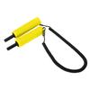 Ice Auger Ice Fishing Retractable Ice Drill with Whistle Protection Set Safe Reliable Long Stretch Rope for Ice Skating