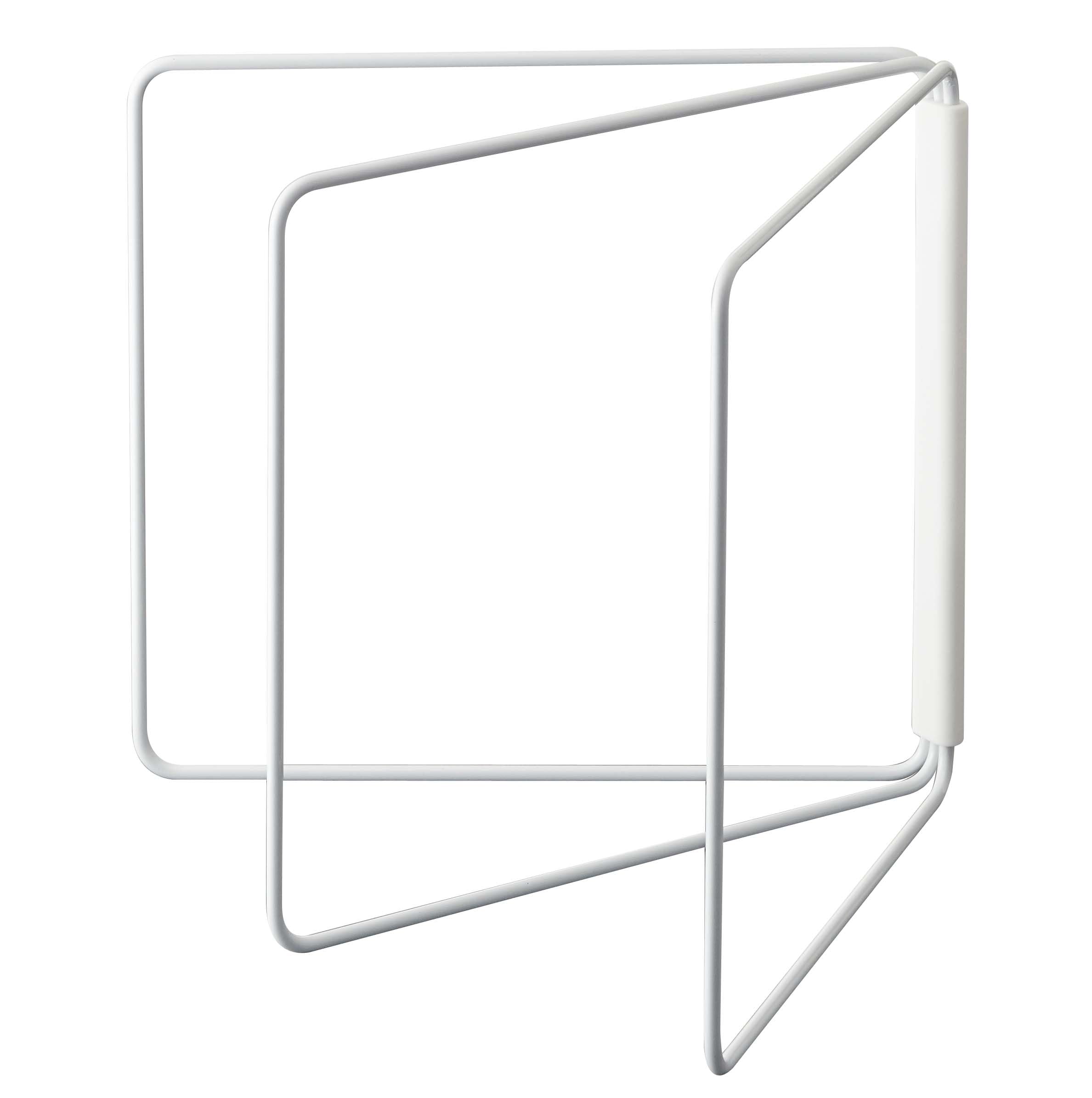 

Yamazaki Tower Складная вешалка для кухонных полотенец x x Модель 2787, Белая, Прибл. Ш27,5-53,5 Г2,2-54,5 В25 см,