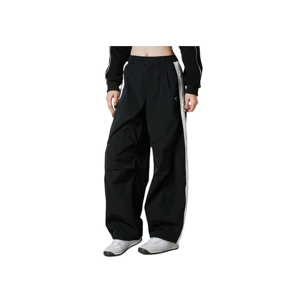 Puma T7 FW25 Loose Woven Breathable Sports Casual Pants Women pants 637442-01