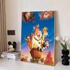 Disney Diamond Painting The Ranch Is My Home Promotional Illustration 5D DIY Full Round Diamond Mosaic Cartoon Embroidery Artwork Home Decor