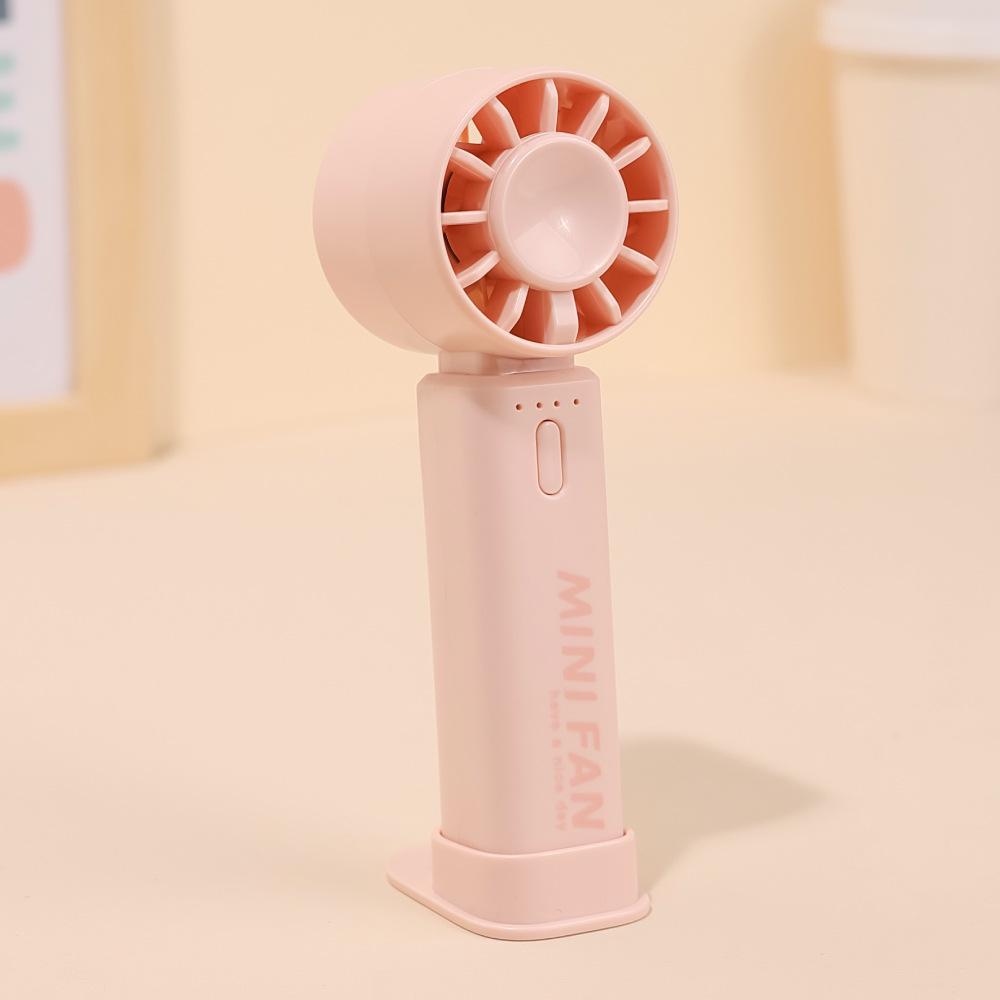 High-Speed USB Rechargeable Handheld Mini Desktop Fan for Office and Dorm 2000mAh