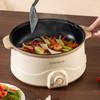 Wielofunkcyjny multicooker elektryczny All-in-One: Nieprzywierający multicooker, patelnia, urządzenie do gotowania jajek, wszechstronny garnek do gotowania do akademików i użytku domowego.