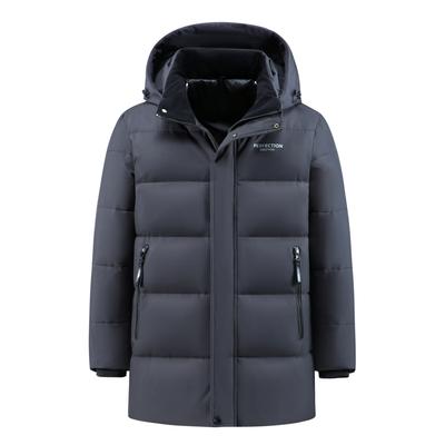 New Down Jacket for Men's Mid-length Men's Winter Cold-proof Clothing for Middle-aged and Elderly People's Dad's Top