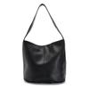 Barcos Smooth Leather Tote BagHandbag in Beige