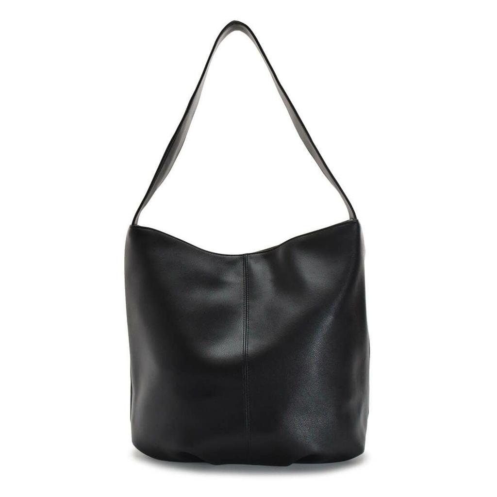 Barcos Smooth Leather Tote BagHandbag in Beige