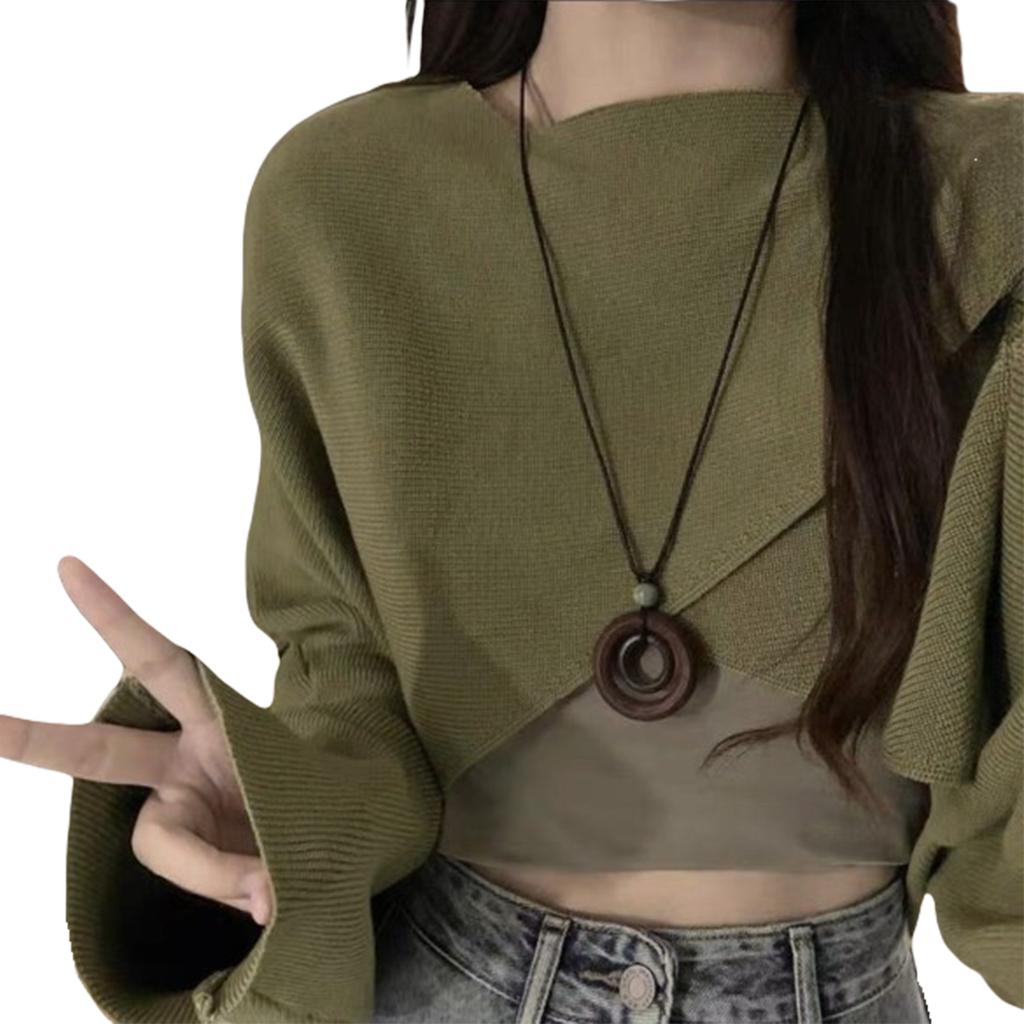 Handmade Ceramic Butterfly Pendant Necklace Bohemian Jewelry Adjustable Length Lightweight Neck Jewelry Gift for Women