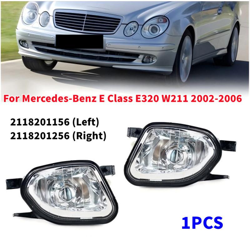 2118201256 2118201156 For Mercedes Benz W211 E320 E350 E500 2002 2003-2006 Front Bumper Fog Light Lamp NO Bulb Car Accessories