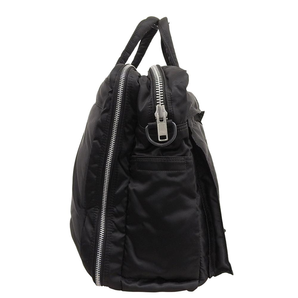 PORTER Tanker Overnight Nylon Briefcase, Men's, Black, 622-79309 Business bag briefcase blackUsed