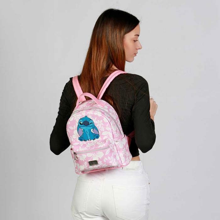 Sac à dos Heady - Disney Lilo et Stitch Maui - Rose - Taille Unique