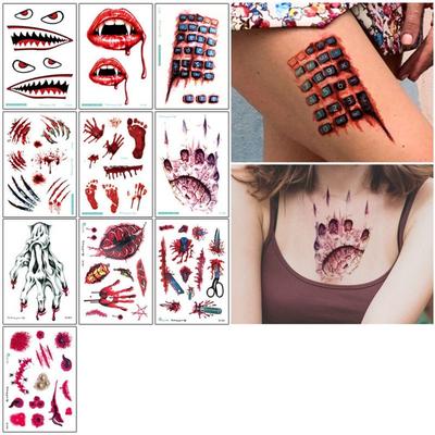 Tatoveringer og kropsmaling – Midlertidige tatoveringer