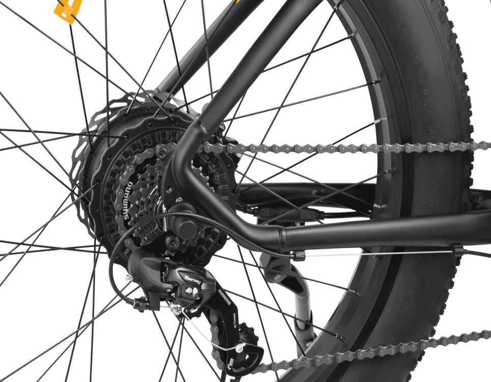 Bicicletă Electrică DYU KING 750 48V 750W - 110km Asistență la Pedalate, Viteză 45km/h & Roți 25" pentru Orice Teren