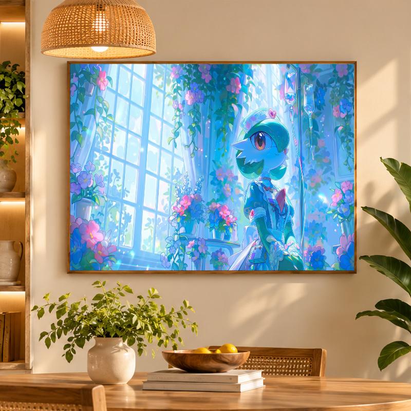 5D Diamond Painting Gardevoir DIY Full Drill Diamond Art Kit Home Decoration