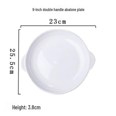 ZISIZ Ceramic Restaurant Plates