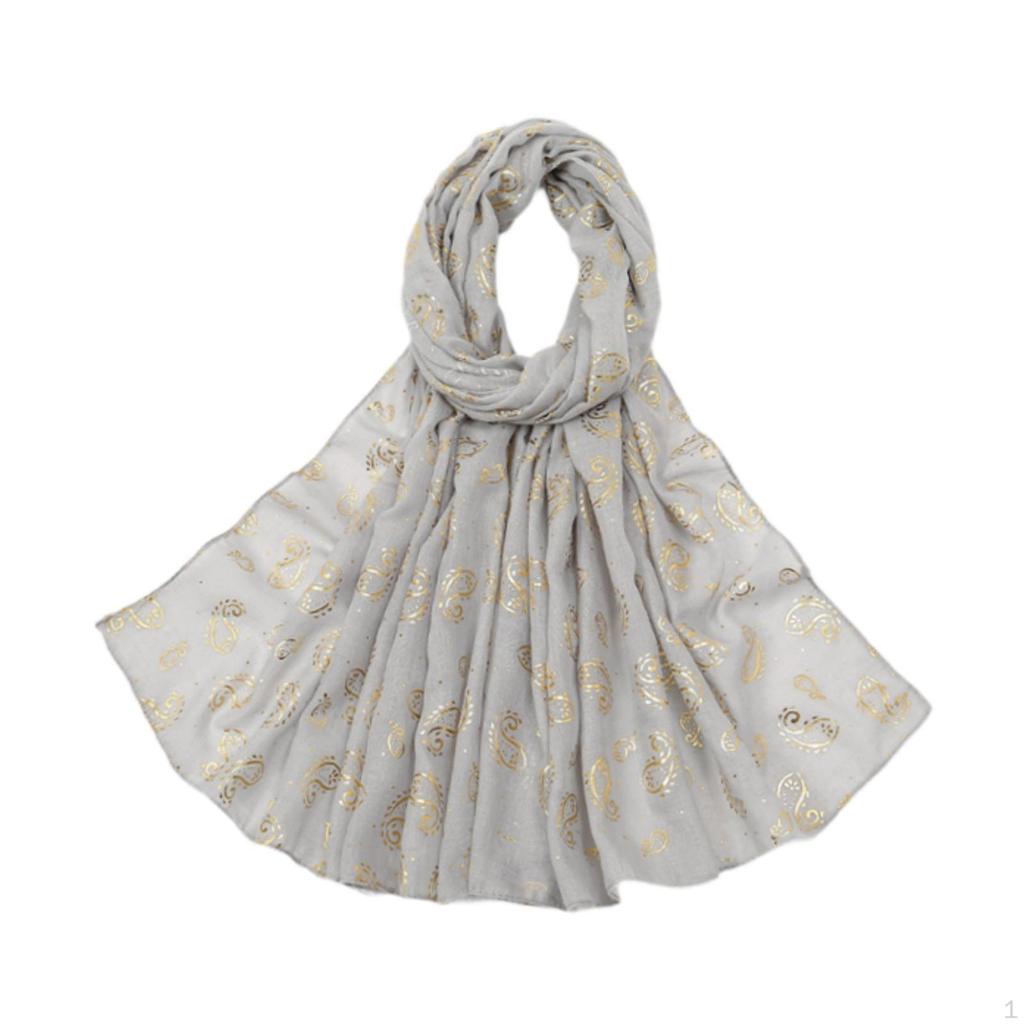 Modischer Schal für Damen Bequem Lang Bedruckt Outdoor-Aktivitäten