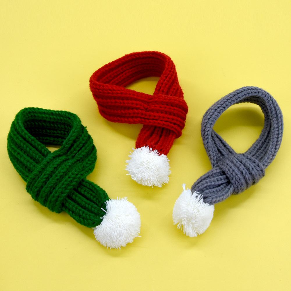 Nowy Świąteczny Sweter dla Zwierząt, Szalik dla Kota i Psa.