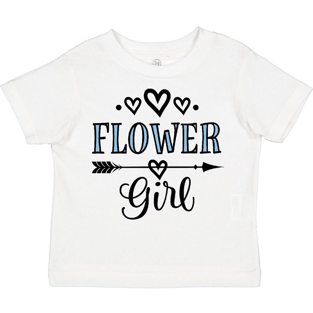 Inktastic Flower Girl Wedding Bridal Party Toddler T-Shirt Rehearsal Shower Cute