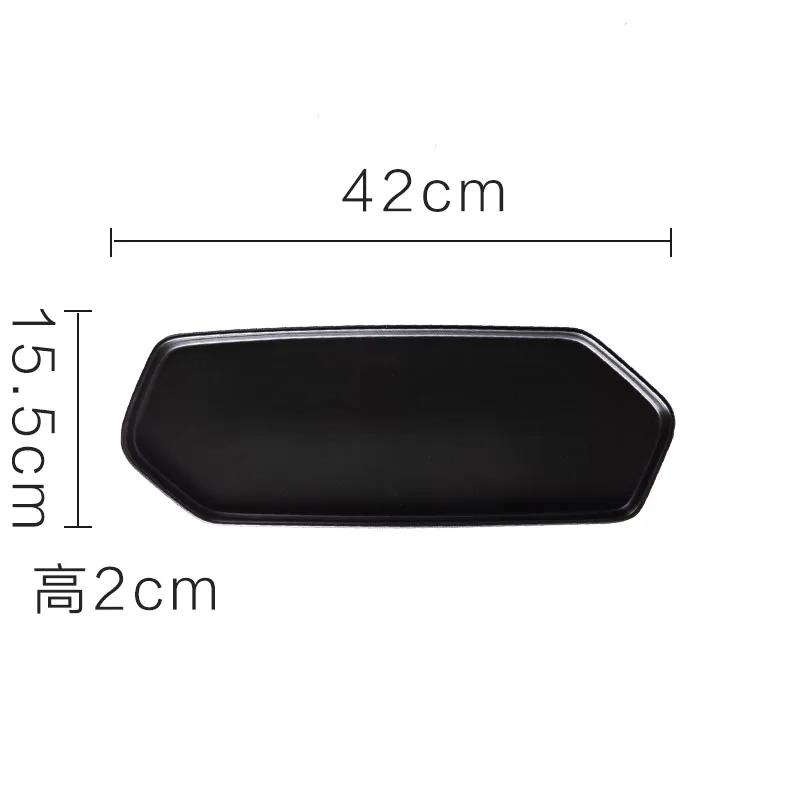 

Японская нестандартная керамическая тарелка для суши, однотонная плоская тарелка, десертные тарелки, тарелки для закусок, специальная посуда для ресторанов