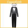 Jack Skellington Cosplay Costume Halloween Party Outfit For Boys